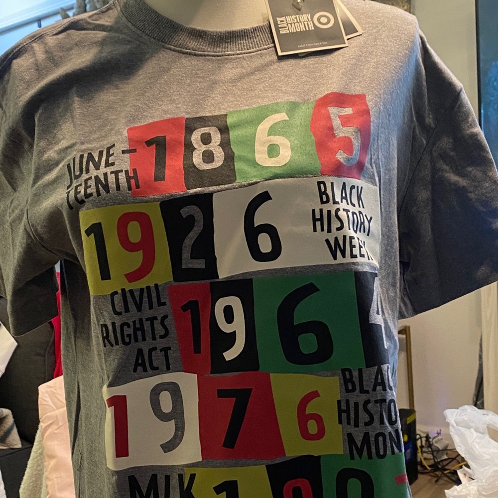 Target Gray Juneteenth Graphic Tee